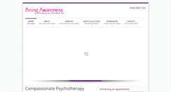 Desktop Screenshot of beingawareness.org